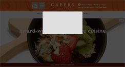 Desktop Screenshot of capers.co.nz